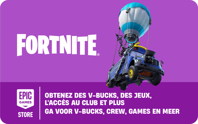 Fortnite cadeaubon logo afbeelding